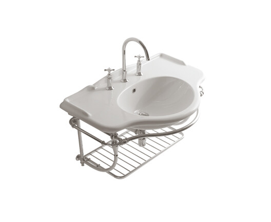 Консоль Globo Paestum шгв 1080*620*470 цвет-хром PASC22