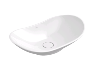 Раковина Villeroy&Boch My Nature шгв 610*360*150 CeramicPlus цвет-альпийский белый 411060R1