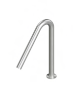 Излив Quadro design Complements цвет-сталь брашированная BC202 AS