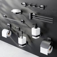 AM.PM A9033422 Gem, Стойка с туалетной щеткой, черная