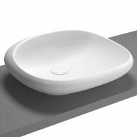 Раковина Vitra Istanbul шгв 535*515*190 отверстия для смесителя-отсутствуют VitrA Clean цвет-белый 4520B403-0016