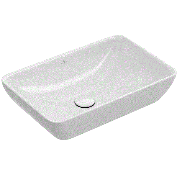 Раковина Villeroy&Boch Venticello шг 550*360 CeramicPlus цвет-альпийский белый 411355R1
