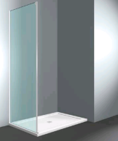 Боковая стенка VismaraVetro Serie 8000 шв 900*2000 левосторонняя bright gold цвет стекла-прозрачный вид грязеотталкивающего покрытия-TPA ICF042309002000ST