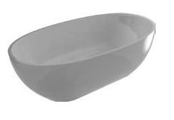 Ванна Antonio Lupi шгв 1670*860*530 цвет-Barrique/Ottone satinato naturale REFLEX Cristalmood Barrique/Ottone satinato naturale