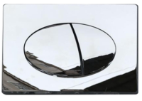 Кнопка для инсталляции CeramaLux серебро NC-011