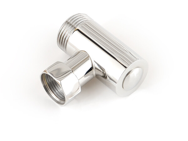 Уголок Сунержа со спускным клапаном присоединительный размер-НР G 1" / НГ G 3/4" цвет-тёмный титан муар 15-1511-0134