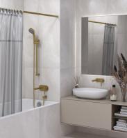 Штанга для душевой шторы Сунержа DESIGN шгв 1485-1515*28*28 цвет-золото матовое 032-3015-1500