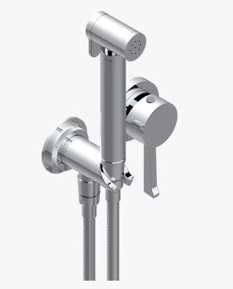 Гигиенический душ THG Hamptons with lever handles цвет-никель PVD G4S H55 5840/MBG