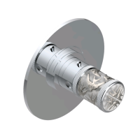 Смеситель для душа THG Hirondelles Platinum stamped цвет-хром A4K A02 5100BR