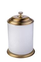 Ведро для мусора Boheme Royal Cristal бронза 10934-BR