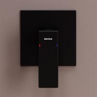 Damixa 537500300 Gala встраиваемый смеситель для душа, чёрный