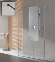 Душевая перегородка Kermi Diga Walk-in FREE шв 1200*2020 черный цвет стекла-с серой тонировкой DI FW1 1200*2020 Schwarz LK