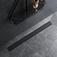 AM.PM W02SC-U11-090-04BM PrimeFlow Трап для душа линейный универс затвор Tile 90см цвет черн мат