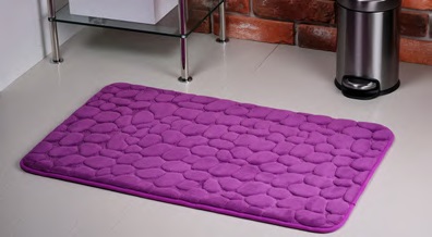 Коврик для ванной Fixsen Grampus 50х80см, фиолетовый (GR-3204P)