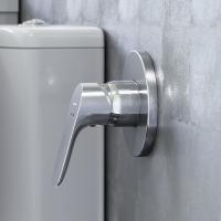 Damixa 777500001 Jupiter, смеситель монтируемый в стену, хром