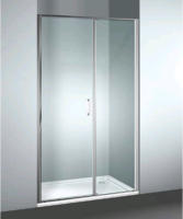 Дверь VismaraVetro Linea шв 1159*1950 петли-справа черный матовый цвет стекла-прозрачный TPA LL2040911591950DT