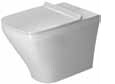 Унитаз пристенный Duravit Durastyle шгв 370*575*400 цвет-белый 2150090000