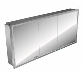 Зеркальный шкаф Emco Asis шгв 1615*174.3*665 цвет корпуса-алюминий зеркало 9897 060 27