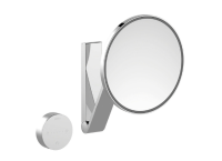 Косметическое зеркало Keuco iLook_move с подсветкой для интеграции в системе DALI цвет-хром черный шлифованный 17612 139006