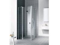 Дверь Kermi Raya шв 1000*2000 петли-справа серебристый глянцевый цвет стекла-прозрачный RA 1GR 10020 VA K