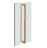 Ручка Gessi Shower outfit двойная 600 мм Warm Bronze Brushed PVD 67537/726