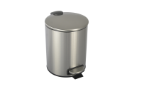 Ведро для мусора Boheme Uno никель 10426-NB