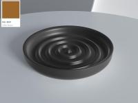 Мыльница Salini Gocce шгв 120*120*20 цвет-RAL 8001 (ст.арт. 1902201RF RAL8001) 1902201F RAL8001