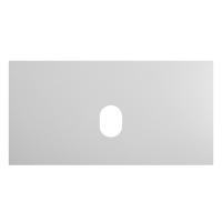 Столешница из керамогранита без отверстия под смеситель 916x468 KEP-90-BO-W0 Bianco Opaco