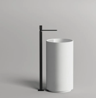 Раковина Salini Armonia Top шгв 450*450*850/900 отверстия для смесителя-отсутствуют цвет-RAL 6011 (ст.арт. 130124MRF RAL6011) 130124MF RAL6011