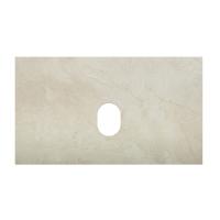 Столешница из керамогранита без отверстия под смеситель 800x460 KEP-80-MCO-W0 Marmo Crema Opaco