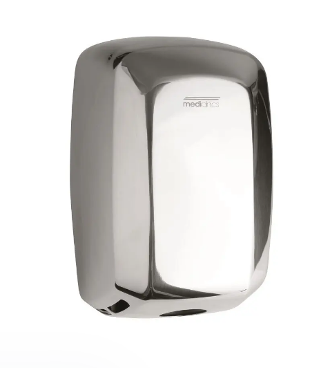 Сушилка для рук Mediclinics Machflow Plus M19 шгв 213*170*330 цвет-нержавеющая сталь глянцевая M19AC-FIL