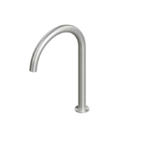 Излив Quadro design Complements цвет-сталь брашированная BC600 AS