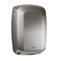 Сушилка для рук Mediclinics Machflow Plus M19 шгв 213*170*330 цвет-матовая нержавеющая сталь M19ACS