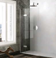 Душевая перегородка Huppe Solva шв 1000*1600 серебро глянцевое цвет стекла-прозрачный Anti-Plaque/нет 21HY1F 9999 92 7500 1000*1600