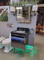 Комплект мебели Devon&Devon Her тумба с раковиной смесителем зеркалом бра полотенцедержателем Devon&Devon Her Set