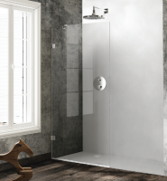 Душевая перегородка Huppe Solva Minimal шв 800*1400 черный цвет стекла-прозрачный 21HX16 800 93 7000 800*1400