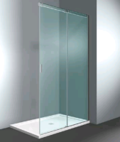 Дверь VismaraVetro Serie 8000 шв 1400*2000 правосторонняя bright gold цвет стекла-прозрачный TPA ICQ042314002000DT