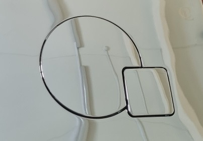 Кнопка для инсталляции CeramaLux PC-015 хром