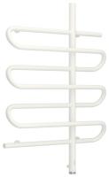Полотенцесушитель Сунержа Эпатаж электрический ширина мм-605 глубина мм-110-125 высота мм-800 межосевое расстояние-600 нагревательный элемент-ТЭН подключение-нижнее справа электрокомплект-МЭМ мощность Вт-300 материал-нержавеющая сталь цвет-белый матовый