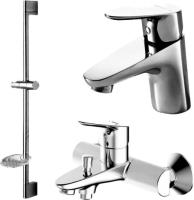 Душевой комплект Bravat Drop для ванной комнаты 3 в 1, хром (F00308C)