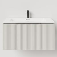 Тумба под раковину Salini TOUCH шгв 600*500*310 цвет-Creamy matt T600V1C