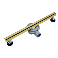 Душевой трап 90 см WONZON & WOGHAND, Брашированное золото (WW-65409M-BG)