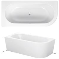 Ванна Bette BetteStarlet IV Silhouette шгв 1650*750*420 BetteGlasur® Plus цвет-белый 6650-000 CERVK PLUS