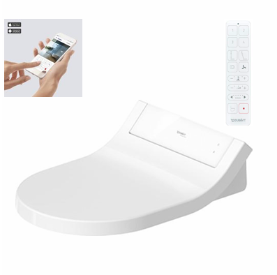 Сиденье для унитаза с функцией биде Duravit SensoWash® Classic шг 365*520 цвет-белый 613000012002300