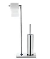 Стойка 3SC Piantane 4.0 напольная отдельностоящая с держателем бумаги ёршиком цвет-черный матовый SIMO52 NO