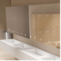 Зеркальный шкаф Nofer для встроенных модулей серии MUMO шгв 900*263*900 цвет корпуса-белый 12055.090