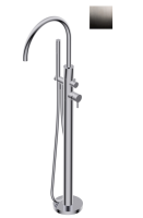 Смеситель для ванны и душа Ritmonio Diametro35 S цвет-Brushed Black Chrome PR52DB202BLX