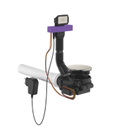 Слив-перелив Dornbracht для кухонных моек длина троса мм-231 цвет накладки-сталь 10.410.004.86