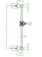 Штанга для душа Nicolazzi Doccia 545 цвет-хром 8072 CR 01