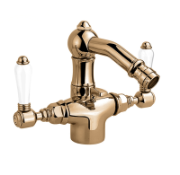 Смеситель для биде Nicolazzi P.M.Blanc цвет-бронза 1434 BZ 78